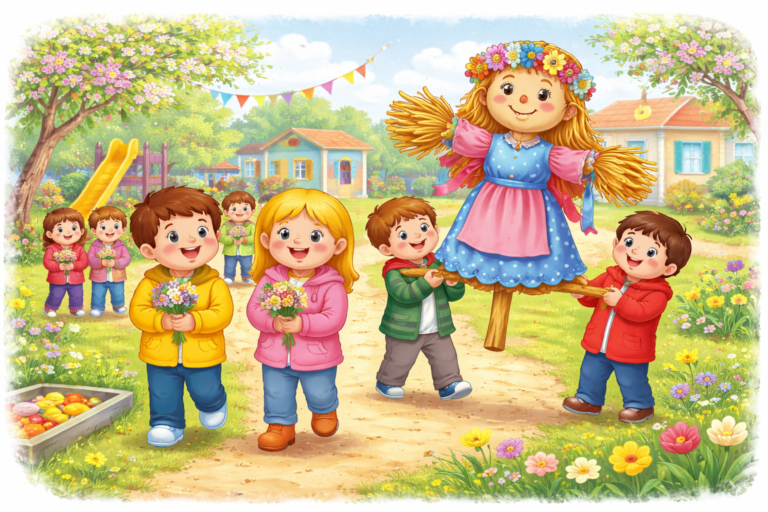 „Zielony dzień w&nbsp;przedszkolu” – powitanie wiosny.